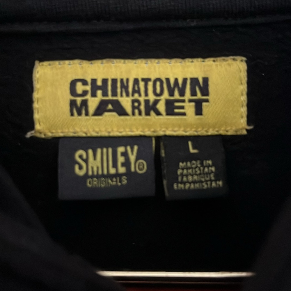 New Chinatown Market Black Heavyweight Hoodie Size Large - Picture 4 of 4